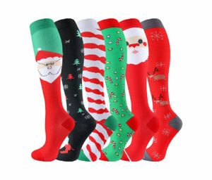 Circulation Xmas Compression Socks