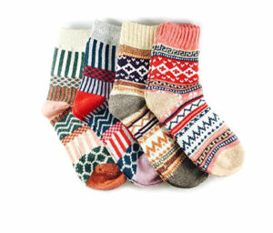 Multi-Colored Thick Winter Socks