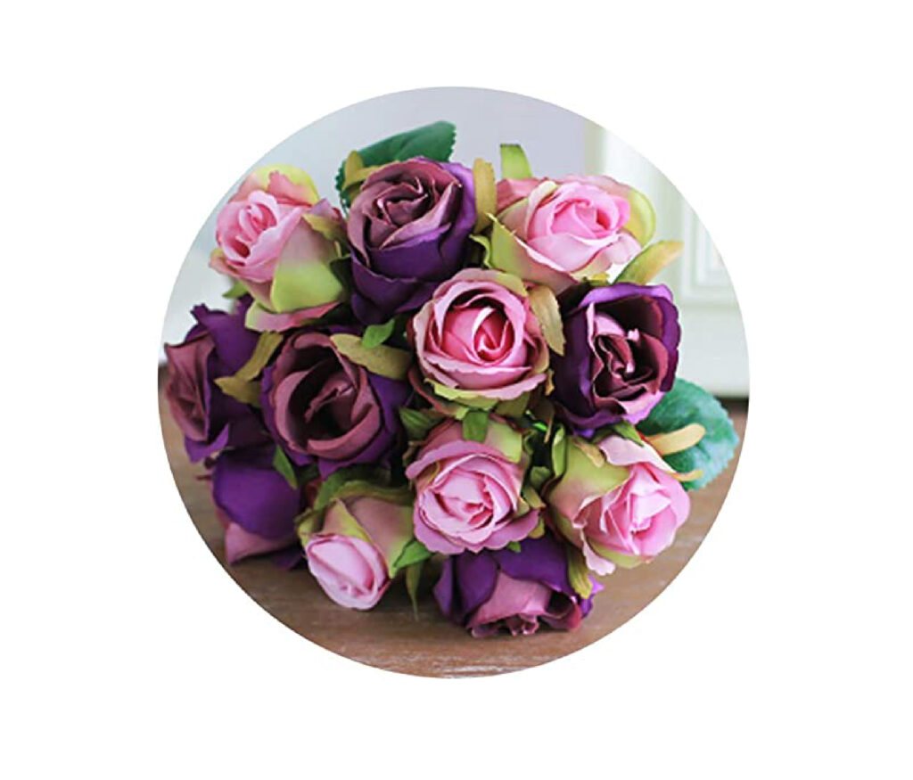 Silk-Rose-Bouquet